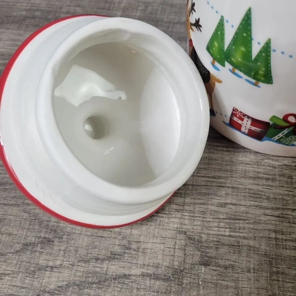 1-800‎ Flowers Christmas Cookie Canister